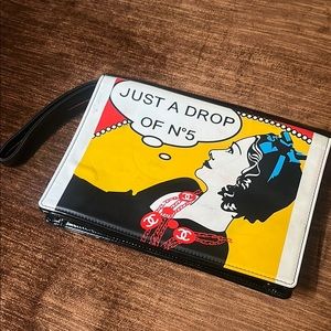 Authentic Chanel Pop Art Clutch